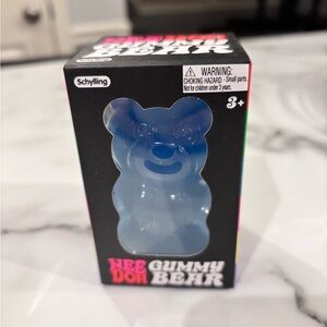 Schylling Nee Doh Squishy Bear - Blue